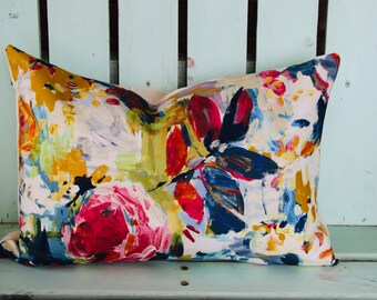 Floral Throw Pillows Etsy