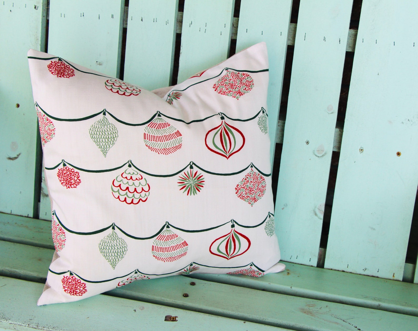 Christmas Ornament Pillow 