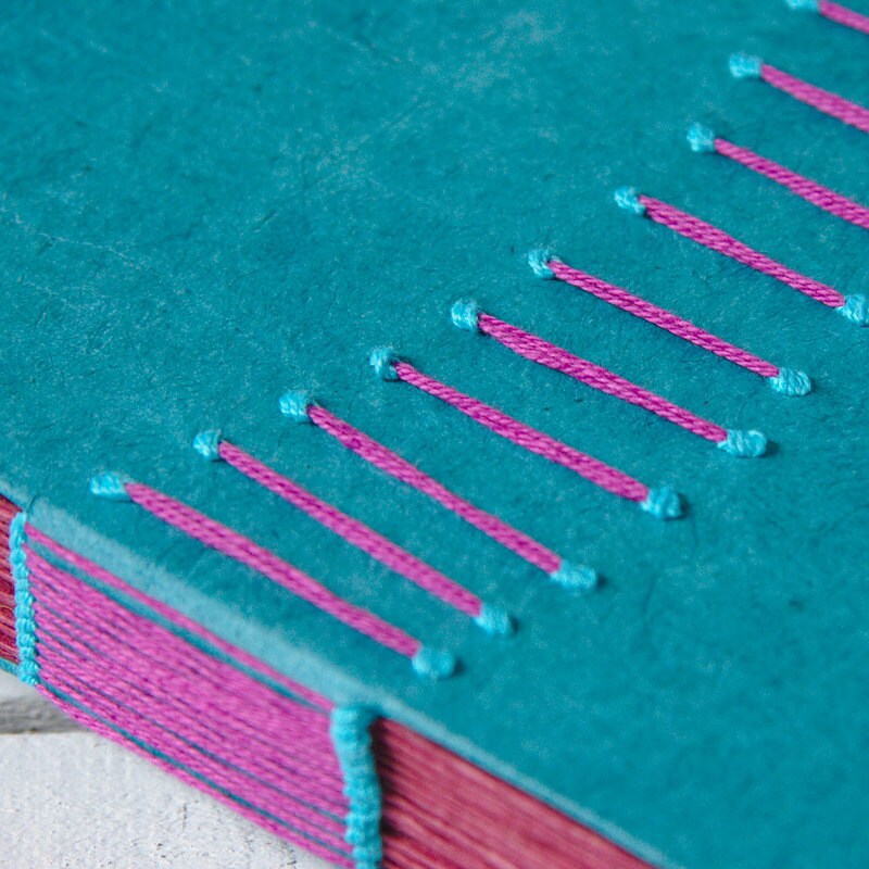 Hand stitched books coptic bound notebook sketchbook or Etsy