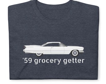 Vintage Classic Car Graphic - Softstyle T-Shirt –  (6 Colors)