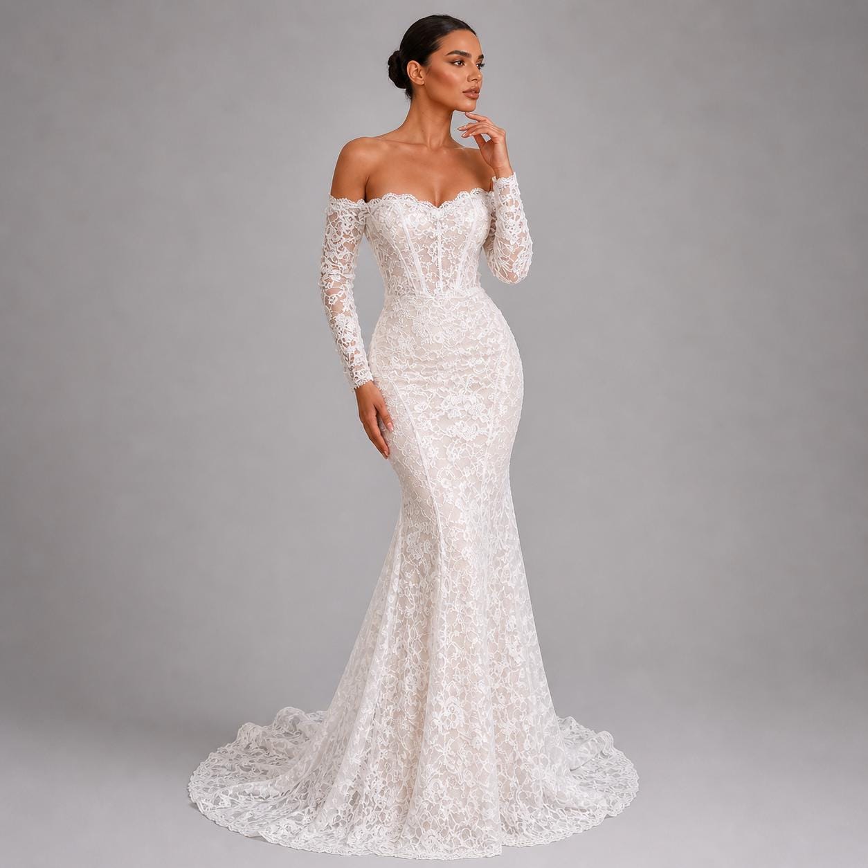 white sparkly mermaid prom dress Sparkle white sequin prom dresses mermaid evening dress,v back prom dress  SH420