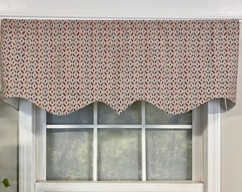 Crosshatch regal valance