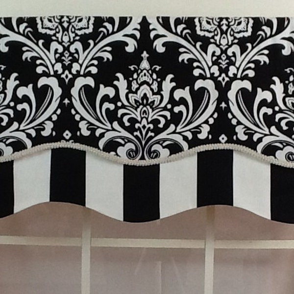 Royal Damask Glory Valance *BACKORDER*