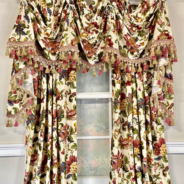 Victory Swag Valance Etsy