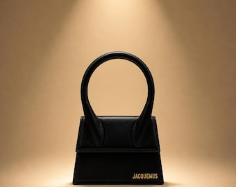 Jacquemus Le Chiquito Mini Bag | Black Leather Top Handle Crossbody