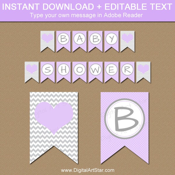 Lavender Baby Shower - Etsy