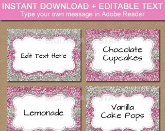 Candy buffet labels | Etsy