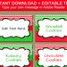 Printable Christmas Food Cards, Buffet Cards, Labels, Tent Cards, DIY ...
