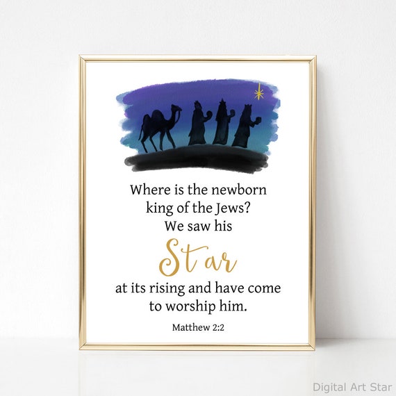 Christmas Scripture Printable Christmas Bible Verse Wall Art Instant Christmas Scripture Printable Christmas Bible Verse Wall Art Instant