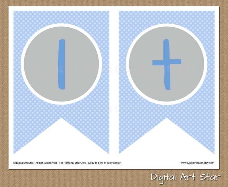 Boy Baby Shower Decorations Baby Boy Shower Banner PRINTABLE - Etsy