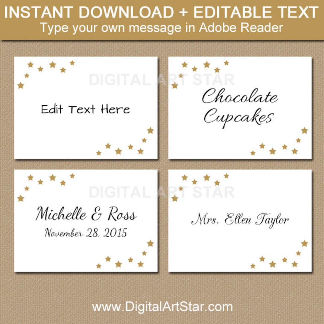 EDITABLE Wedding Labels Printable Christmas Food Labels Elegant Christmas Labels Elegant Bridal Place Cards, Food Tents, Buffet Labels - Etsy editable-wedding-labels-printable-christmas-food-labels-elegant-christmas-labels-elegant-bridal-place-cards-food-tents-buffet-labels-etsy
