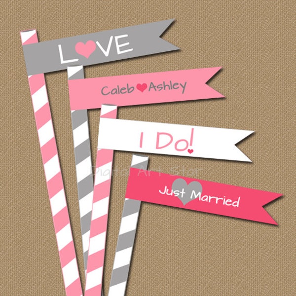 Printable Straw Flag - Etsy