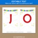 Happy Birthday Banner Printable Birthday Party Decorations - Etsy