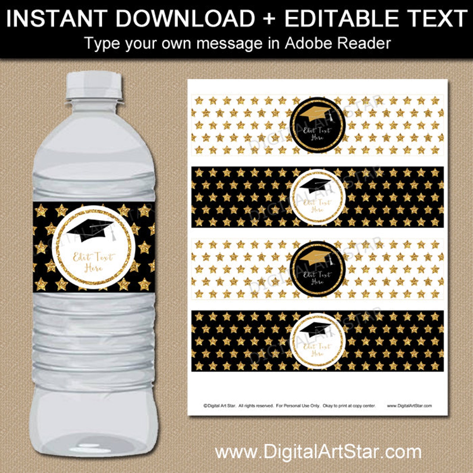 Graduation Party Decorations Printable Graduation - Etsy