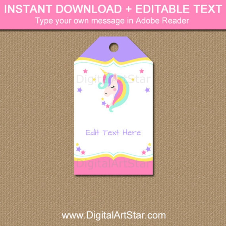 Unicorn Birthday Tags, Unicorn Want Tags, Printable Tag, Dangle Tags, Printable Birthday Tag, Thank Your self Tags, Editable Tag Template U1 photo relating to Printable Tag identify Unicorn Birthday Tags, Unicorn Prefer Tags, Printable Tag, Dangle Tags, Printable Birthday Tag, Thank Yourself Tags, Editable Tag Template U1