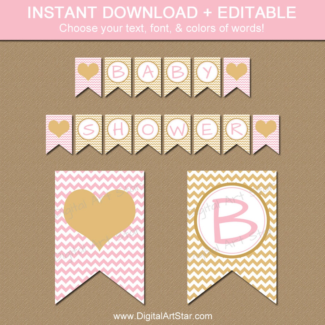 Chevron Banner Template