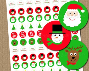 Christmas Party Favors, Christmas Candy Stickers, Printable Holiday Candy Stickers, Hostess Gift Stocking Stuffer, Christmas Candy Labels C4