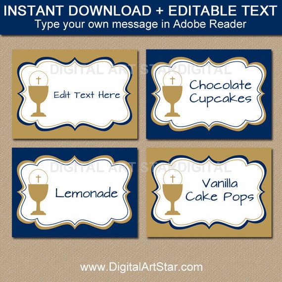 Very first Communion Stage Playing cards, Printable Labels Stickers photograph about Gold Printable Labels identified as To start with Communion Stage Playing cards, Printable Labels Stickers