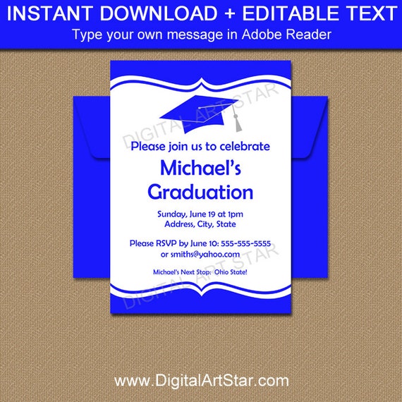 graduation invitation template download printable high graduation invitation samples