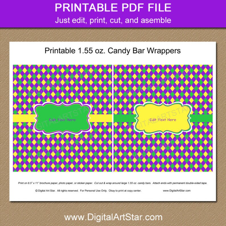 mardi gras candy store