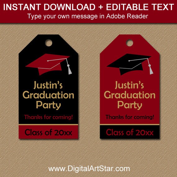 graduation gift tag printable high school graduation tag diy