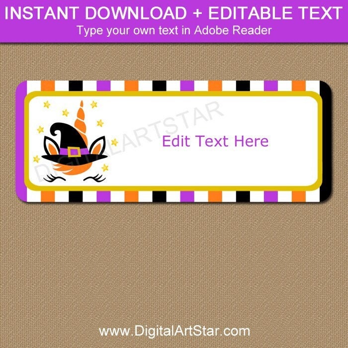printable-halloween-address-labels-stickers-halloween-return-address-labels-download-unicorn-address-labels-for-halloween-editable-labels-etsy