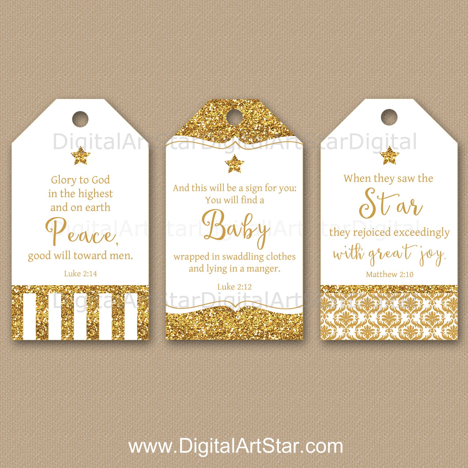 Gold Christmas Gift Tags, Printable Christian Christmas Gift Tags, Bible Verse Tags Instant Download, Glitter Christmas Favor Tags B4 - Etsy gold-christmas-gift-tags-printable-christian-christmas-gift-tags-bible-verse-tags-instant-download-glitter-christmas-favor-tags-b4-etsy
