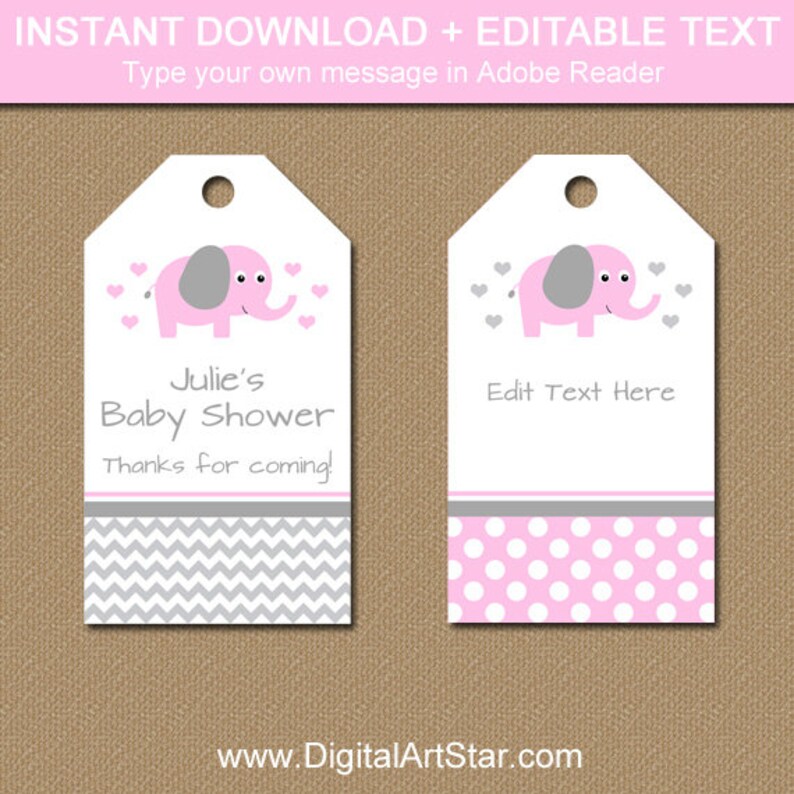 Red Elephant Child Shower Tags - Editable Youngster Shower Hold Tags - Polka Dot Child Shower Thank By yourself Tags - Printable Lady Youngster Shower Tags photograph about Baby Shower Tags Printable named Red Elephant Kid Shower Tags - Editable Kid Shower Hold Tags - Polka Dot Youngster Shower Thank Your self Tags - Printable Lady Child Shower Tags