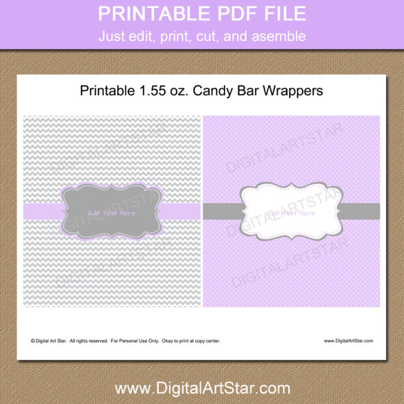 Printable Candy Bar Wrapper Baby Shower Girl Baby Shower - Etsy