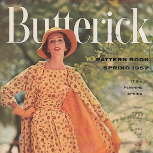 E-Book 1957 Butterick Patterns Spring Home catalogue - PDF Download