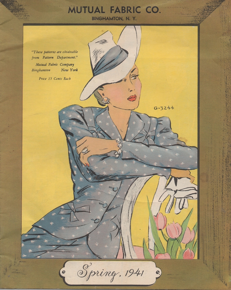 E-Book 1941 Marian Martin Spring Catalogue - PDF Download image 1
