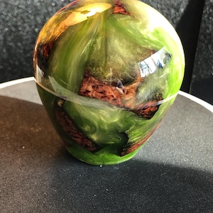 Custom shifter knob with Burl 003
