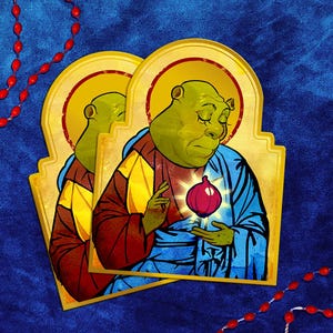 Pegatinas de vinilo de San Shrek