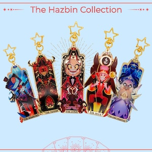 Hazbin hotel acrylic keychain - Etsy 日本