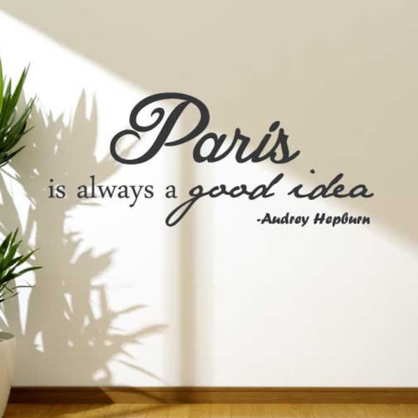 Paris is Always a Good Idea - Etsy