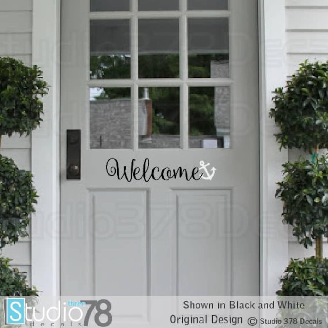 Vinyl Door Decal Vinyl Wall Decals Door Sticker Etsy