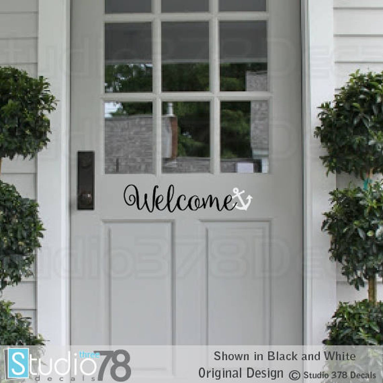 Vinyl Door Decal Vinyl Wall Decals Door Sticker Etsy