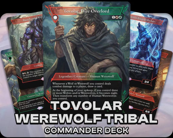 mtg tovolar dire overlord commander deck Commander Exercise 42  Tovolar, Dire Overlord  Raven  Nest