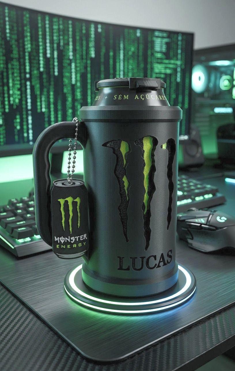 Monster drink can - Etsy 日本