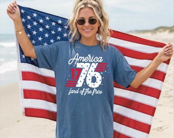 250 Years of Freedom Comfort Colors Shirt, 4th July Family Shirts, Patriotic Tee WPS083