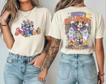 Retro Disney Halloween Comfort Colors Shirt, Disneyland Costume Party Tee WPS086