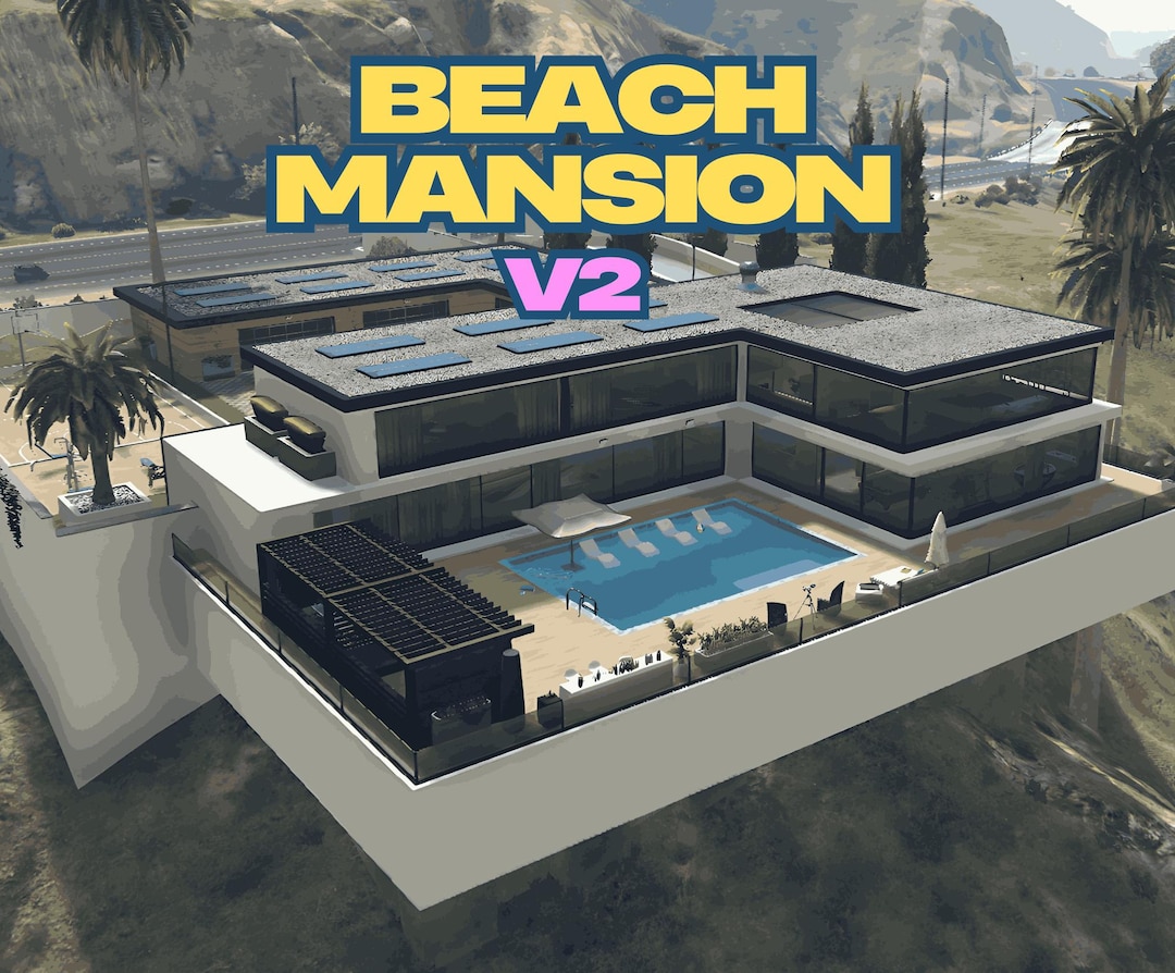 Fivem Luxury Beach Mansion MLO | Modern Coastal RP Experience - Etsy