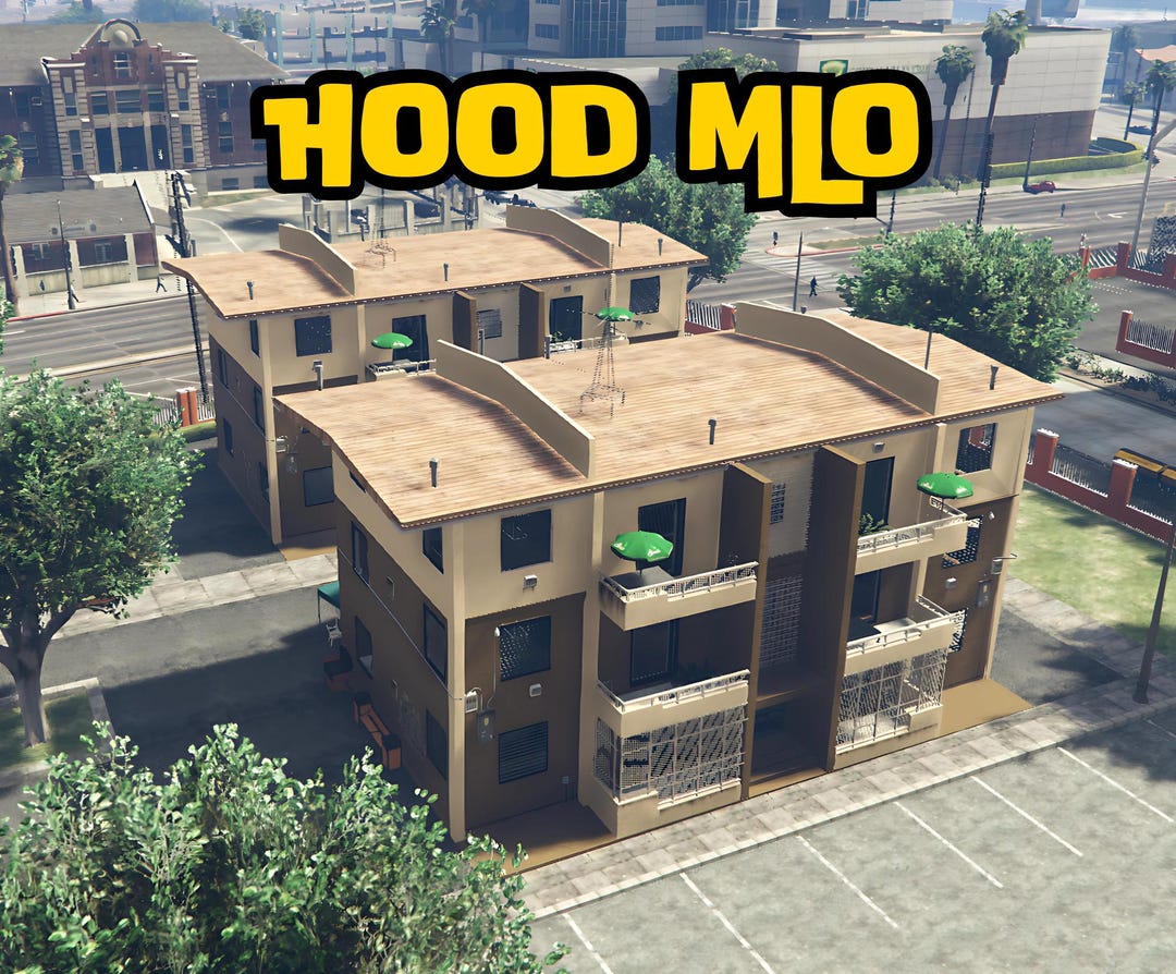 Fivem Hood House MLO | Optimized Street RP Environment - Etsy