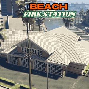 FiveM Departamento de Bomberos de Playa MLO: Estación de Bomberos Costera Optimizada