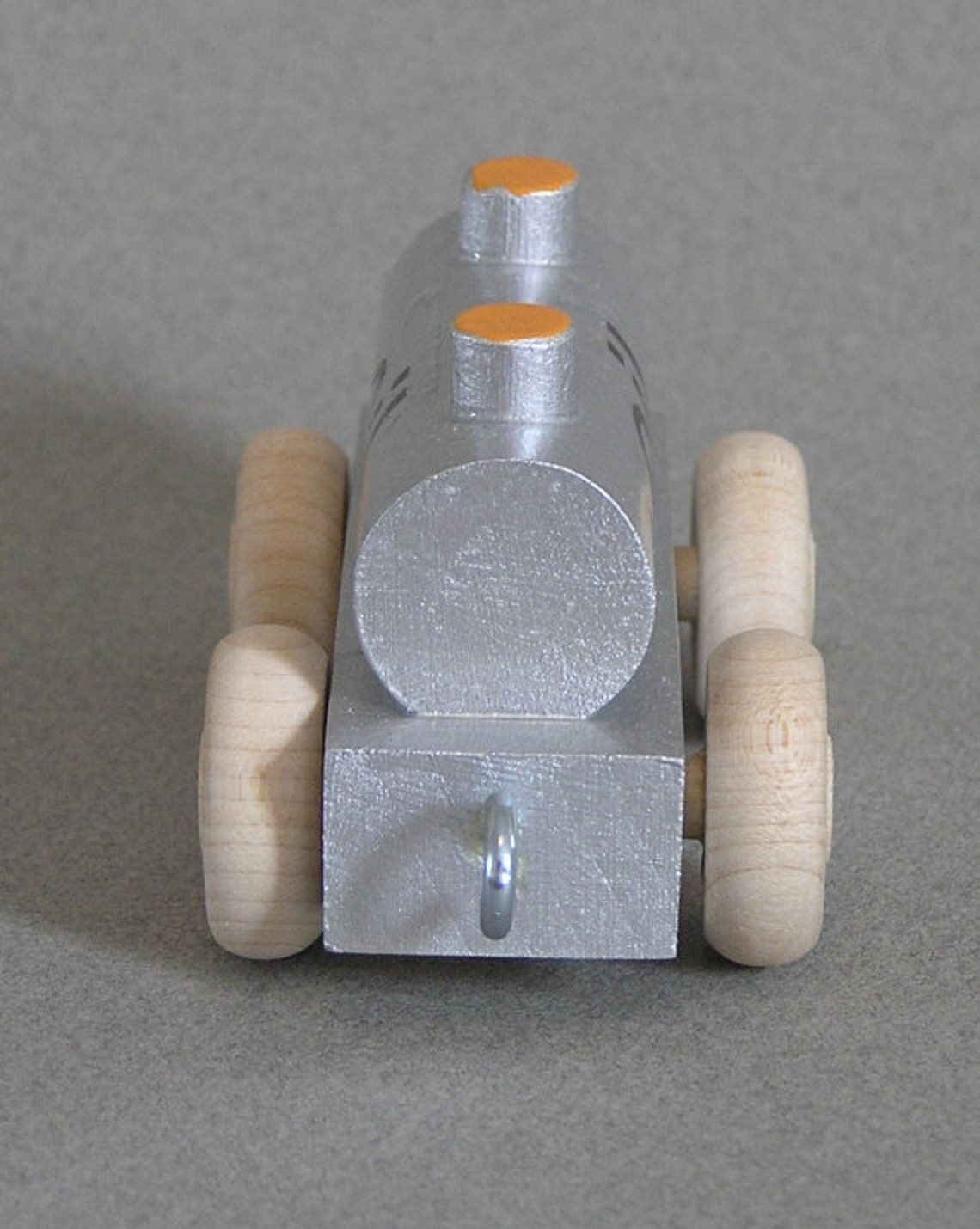 Wooden Toy Train Oil Tank Car Etsy