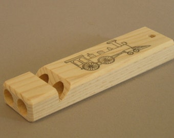 Wooden Two Note Train Whistle