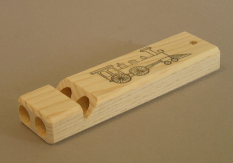 Wooden Two Note Train Whistle image 1