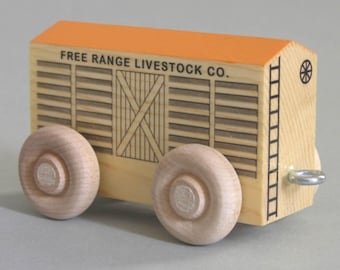 Wooden Livestock Car