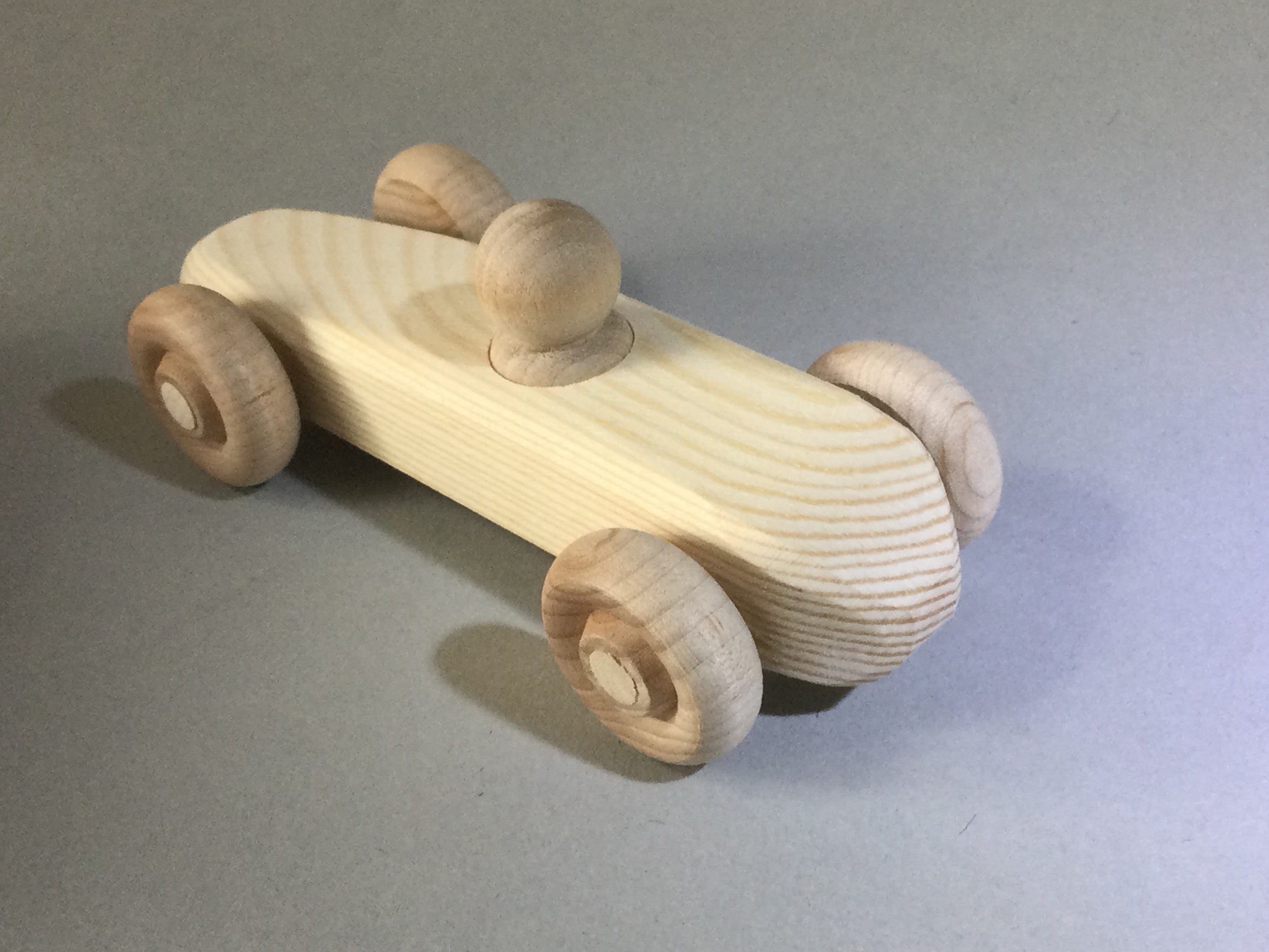 Unfinished Wooden Race Car - Etsy