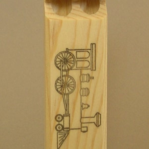 Wooden Two Note Train Whistle image 4